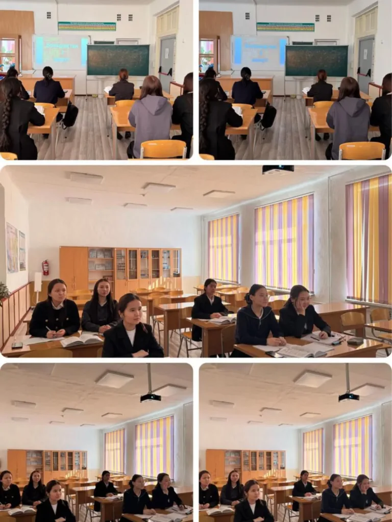 Жаратылыстану-ғылыми сауаттылық апталығы бойынша 11 сыныпқа «Болашаққа бір қадам» атты…